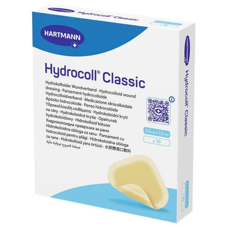 Hydrocoll Wundverband 7,5x7,5cm Cpc, 10 St