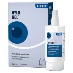 HYLO GEL Augentropfen, 2X10 ml