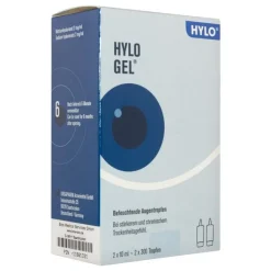 Hylo-Gel Augentropfen, 2X10 ml