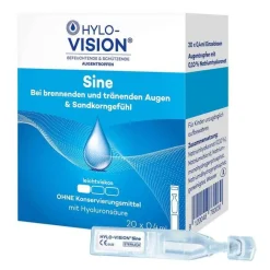 HYLO-VISION® Sine Einzeldosispipetten, 20X0.4 ml