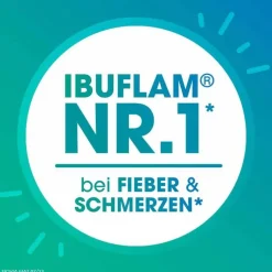 Ibuflam Kindersaft 2% gegen Fieber und Schmerzen Suspension, 100 ml