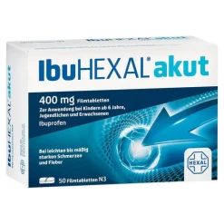IbuHexal akut 400 mg Filmtabletten, 50 St