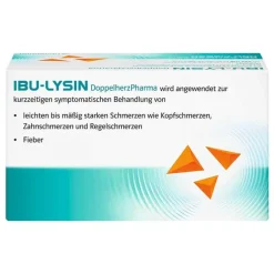 IBU-LYSIN DoppelherzPharma 400 mg Filmtabletten, 50 St