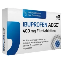 IBUPROFEN ADGC® 400 mg Filmtabletten, 10 St