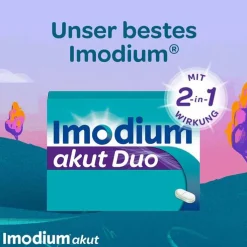 Imodium akut Duo - bei akutem Durchfall mit Blähungen, 12 St