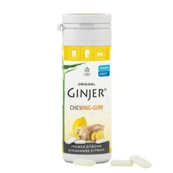 Ingwer Ginjer Kaugummi Zitrone, 30 g