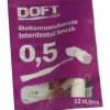 Interdentalbürste 0,5 mit Wechselgriff Doft, 12 St