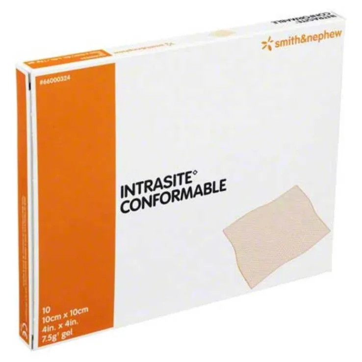 Intrasite Conformable Gelkompr.10x10cm, 10 St