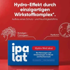 Ipalat Hydro Med akut Lutschpastillen, 32 St