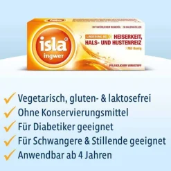 isla® ingwer Pastillen, 60 St