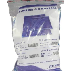 Kalt-Warm Kompresse 21x38cm mit Vlieshülle, 1 St