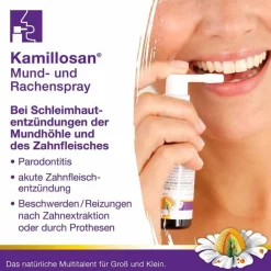 Kamillosan Mund- und Rachenspray, 30 ml