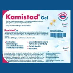 Kamistad Gel bei Zahnfleischentzündungen und Aphten, 20 g