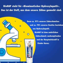 Karex Kinder Zahnpasta, 50 ml