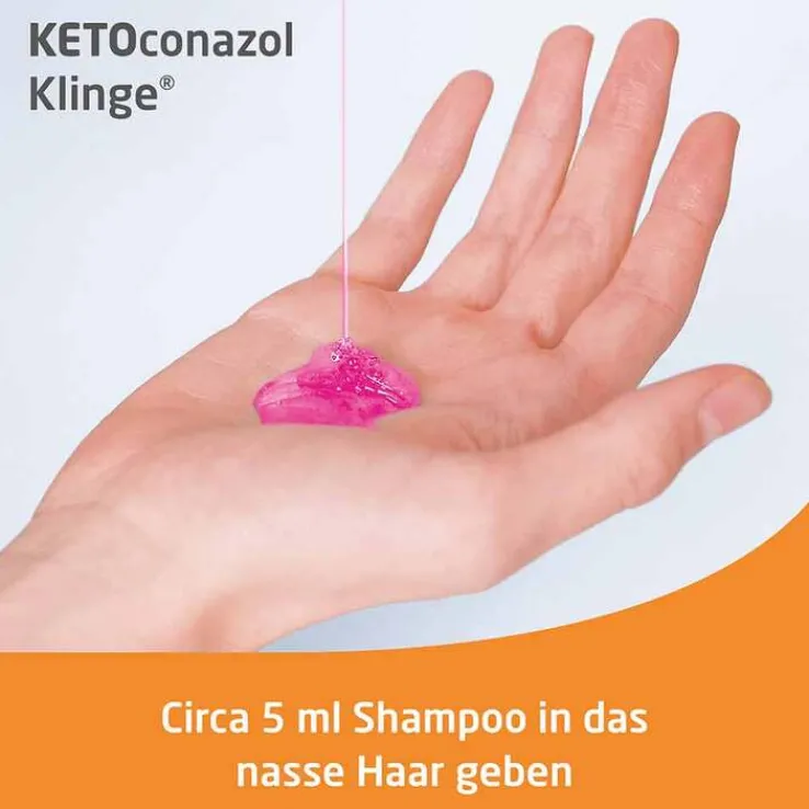 KETOconazol Klinge® Shampoo 20 mg/g, 60 ml