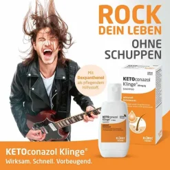 KETOconazol Klinge® Shampoo 20 mg/g, 120 ml