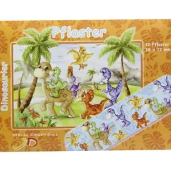 Kinderpflaster Dinosaurier Briefchen, 10 St