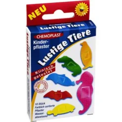 Kinderpflaster lustige Tiere, 10 St