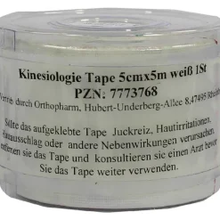 Kinesiologie Tape 5 cm x 5 m weiß, 1 St