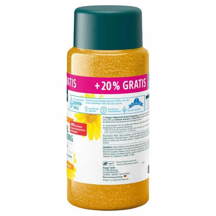 Kneipp Badekristalle Muskel Entspannung, 720 g