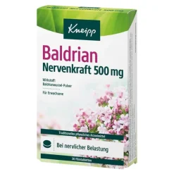 Kneipp Baldrian Nervenkraft 500 mg Filmtabletten, 30 St