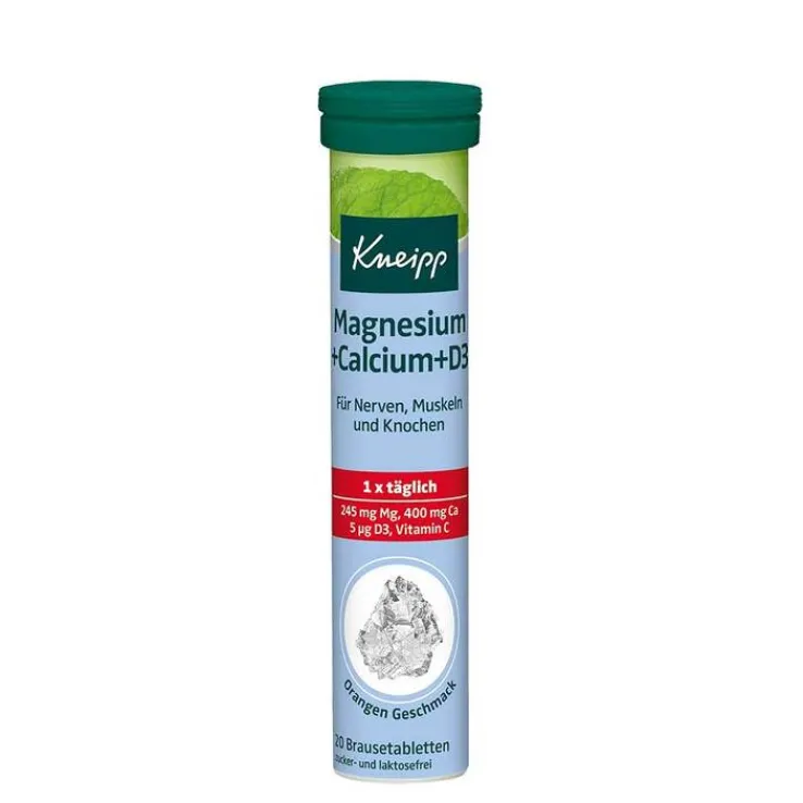 Kneipp Magnesium + Calcium Brausetabletten, 20 St