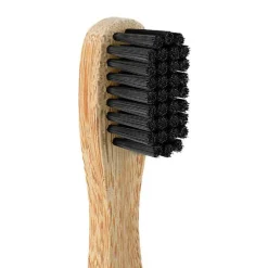 Öko Zahnbürste Bambus + Aktivkohle Borsten Nordics, 1 St