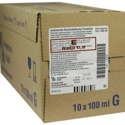 Kochsalzlösung 0,9% Glasflasche Fresenius, 10X100 ml