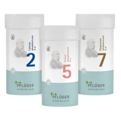 Kombination der Schüßler-Salze Nr. 2, Nr. 5 und Nr. 7, 1200 St