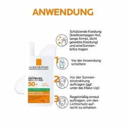 La Roche Posay Anthelios Oil Control Fluid Uvmune 400, 50 ml