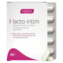 Lacto Intim Milchsäurebakterien + Biotin, 60 St