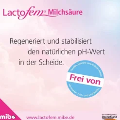 Lactofem Milchsäure Vaginalzäpfchen, 14 St