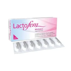 Lactofem Milchsäure Vaginalzäpfchen, 7 St