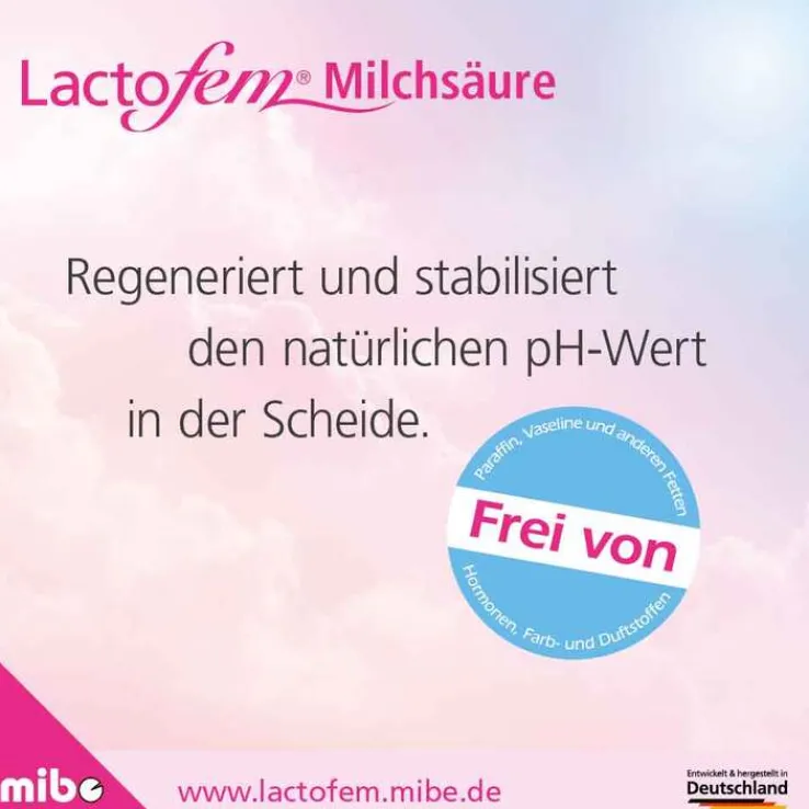 Lactofem Milchsäure Vaginalzäpfchen, 7 St
