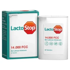 Lactostop 14.000 FCC Tabletten im Spender, 80 St