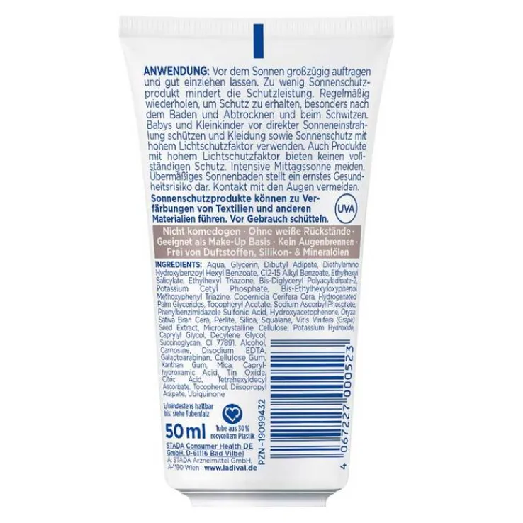Ladival Antioxidativ Creme Gesicht LSF 50 + , 50 ml