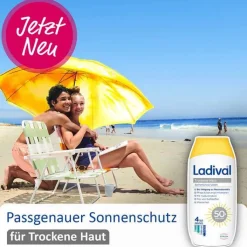 Ladival trockene Haut Sonnenschutz-Lotion LSF 50 + , 200 ml