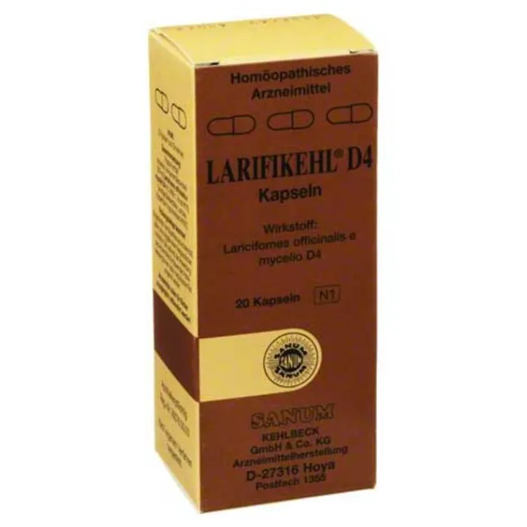 Larifikehl Kapseln D 4, 20 St