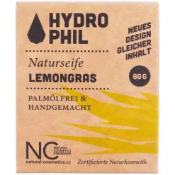 Lemongras Naturseife Hydrophil, 80 g