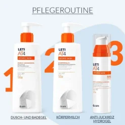 Leti AT4 Dusch- und Badegel, 250 ml