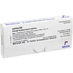 Levico D 3 Ampullen, 8X1 ml