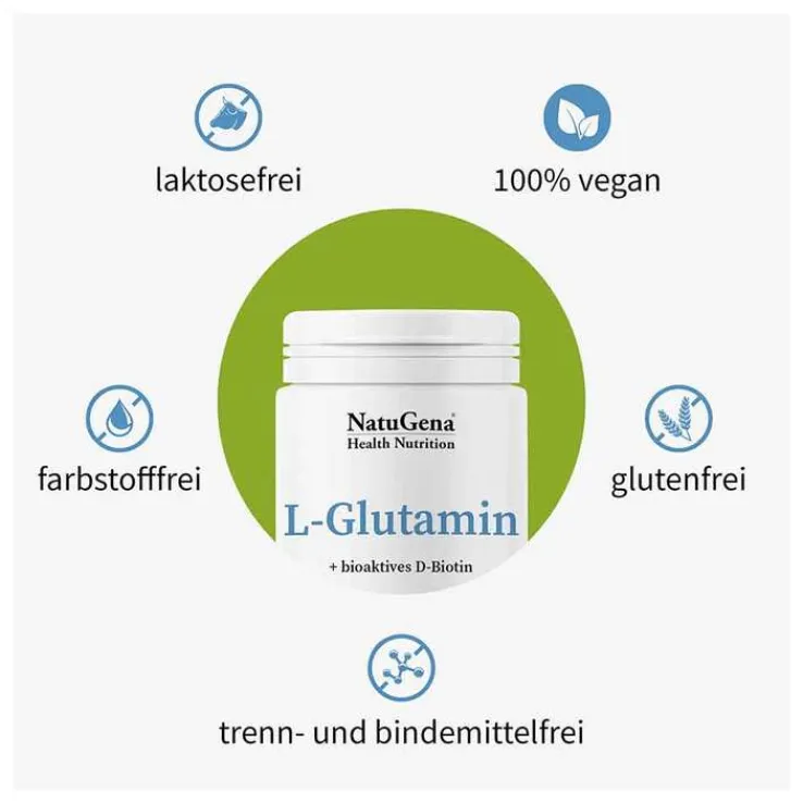 L-Glutamin Pulver, 150 g