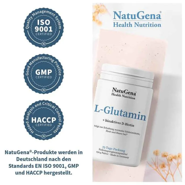 L-Glutamin Pulver, 150 g