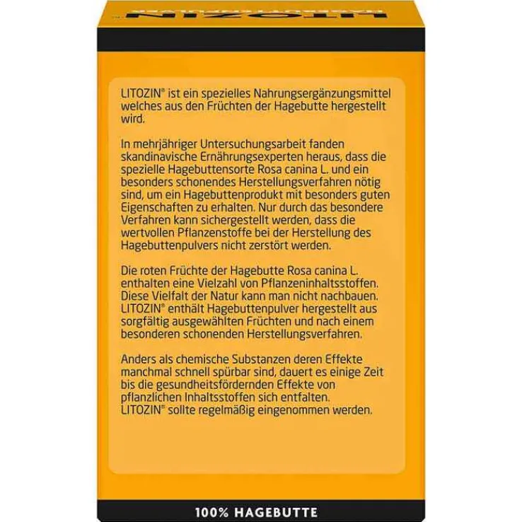 Litozin Hagebuttenpulver, 130 g