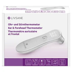 Livsane Ohr- und Stirnthermometer, 1 St