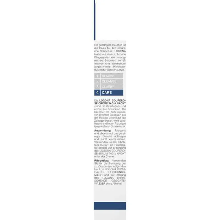 Logona Med Couperose Pflegecreme Rotalgenextrakt Silidine, 30 ml