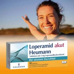 Loperamid akut Heumann Tabletten, 10 St