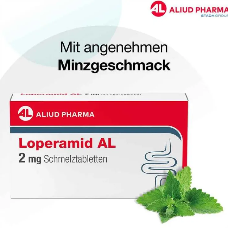 Loperamid AL 2 mg Schmelztabletten, 12 St