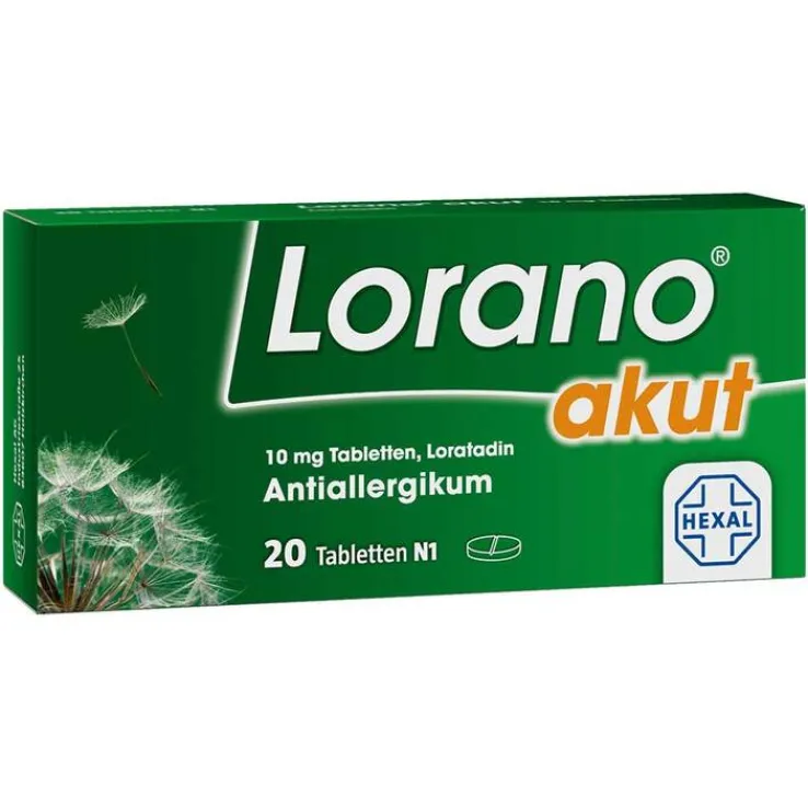 Lorano akut 10 mg Tabletten, 20 St