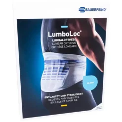 Lumboloc Rückenstütz Bandage Größe 3 titan, 1 St